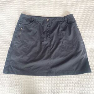 Nivo by lanctot grey active skirt tennis golf size 14